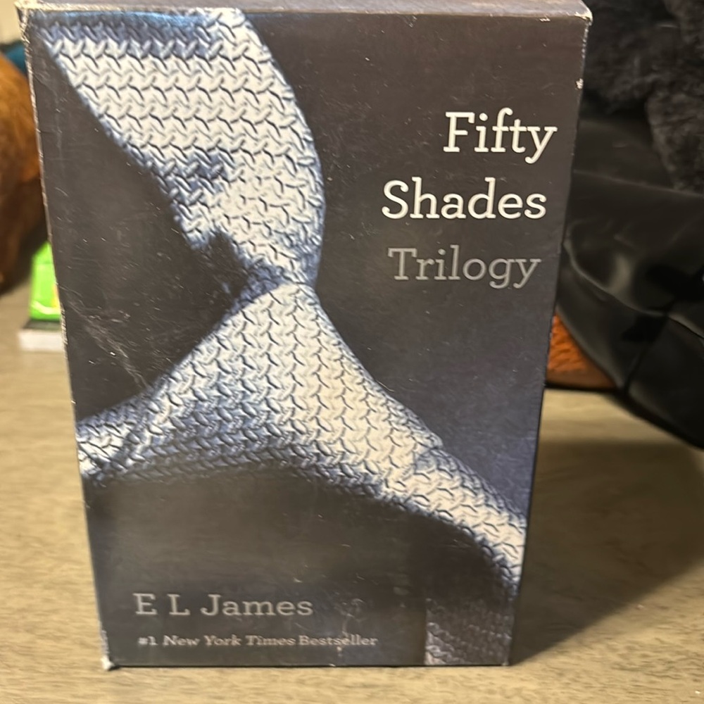 Fifty shades trilogy in case